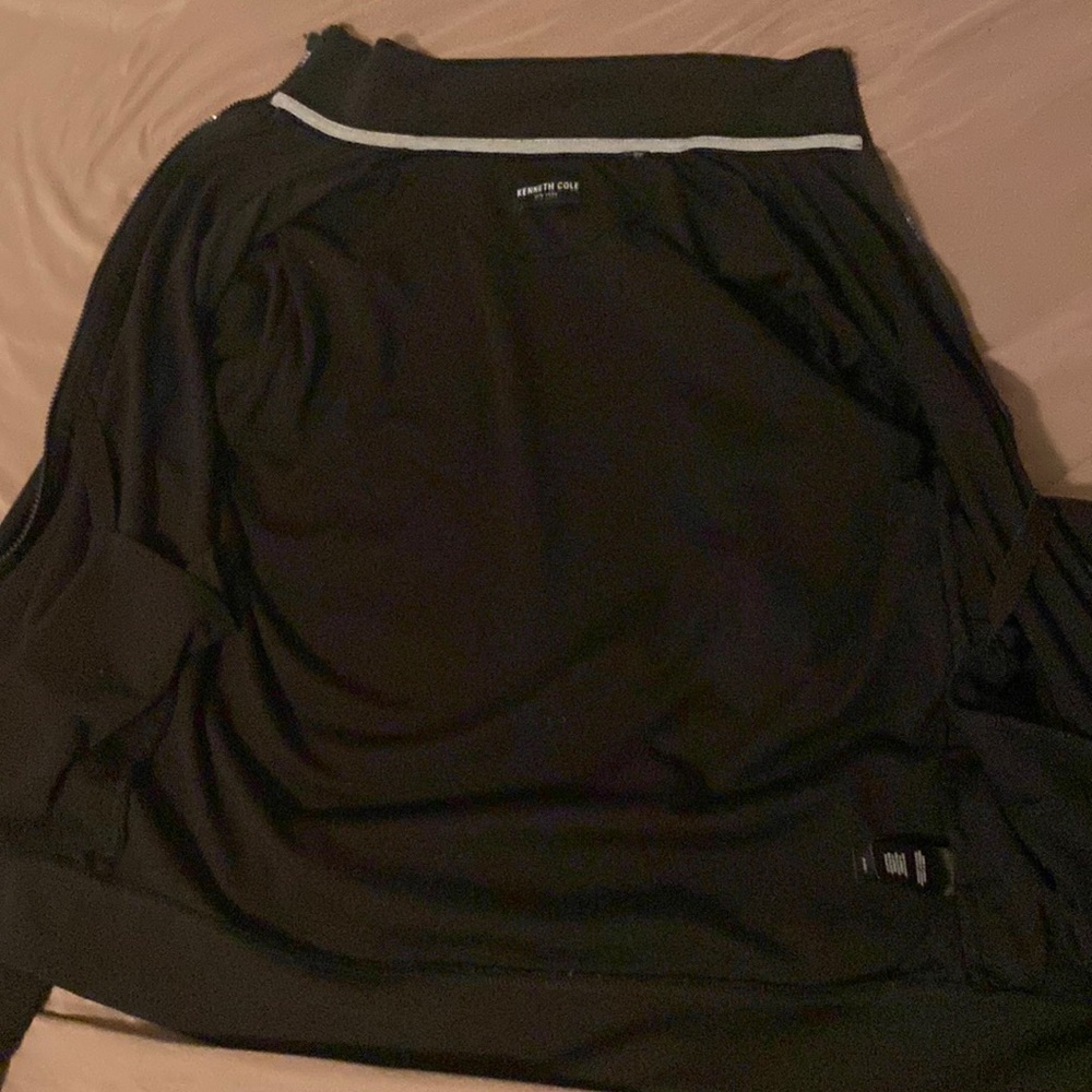 kenneth cole zip up sweater